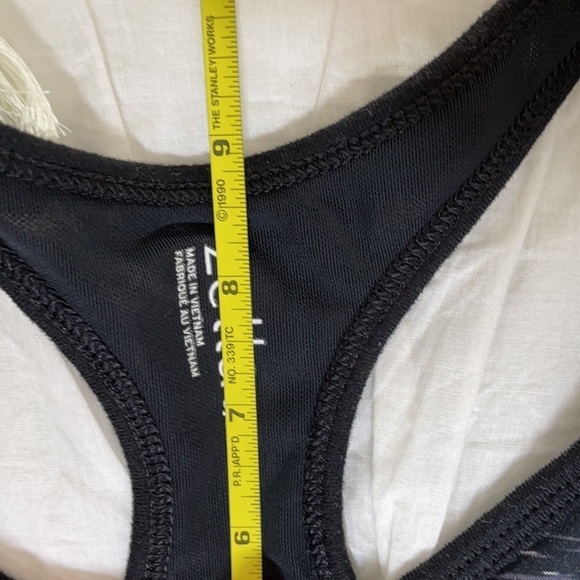 Zella Black Patterned Sports Bra - Picture 8 of 8
